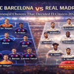 FC Barcelona vs Real Madrid Lineups