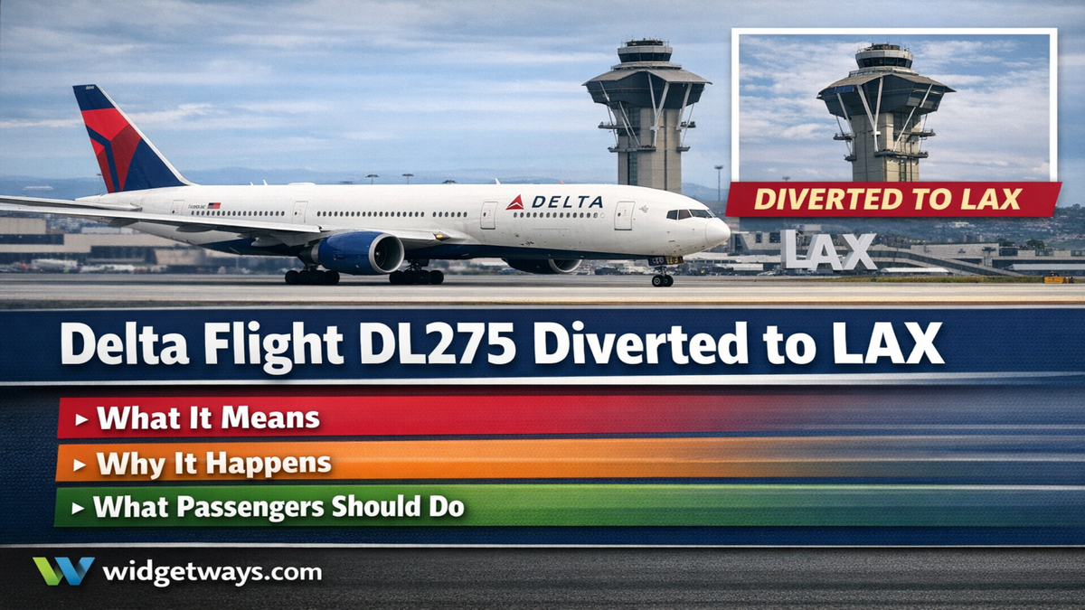 Delta Flight DL275 Diverted to LAX