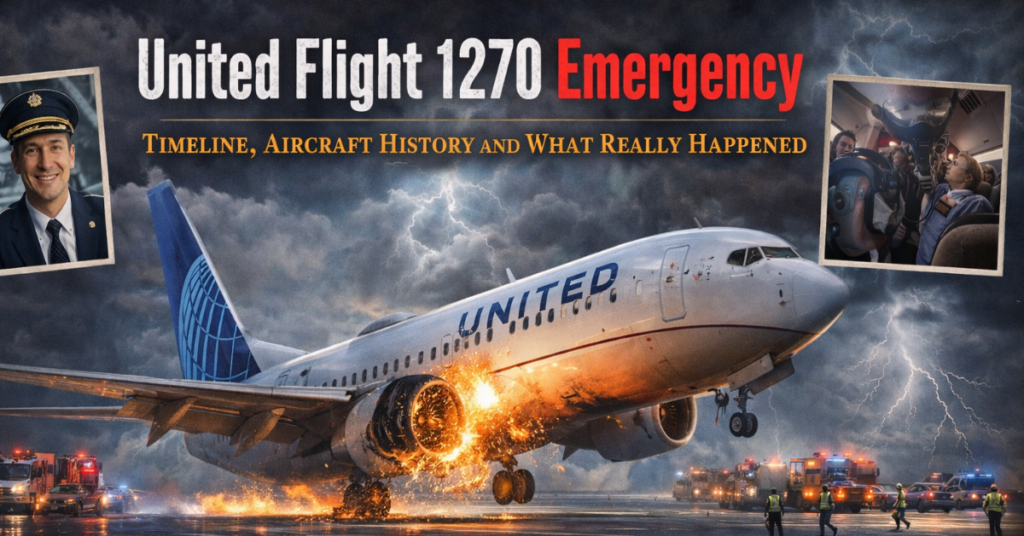 United Flight 1270 Emergency
