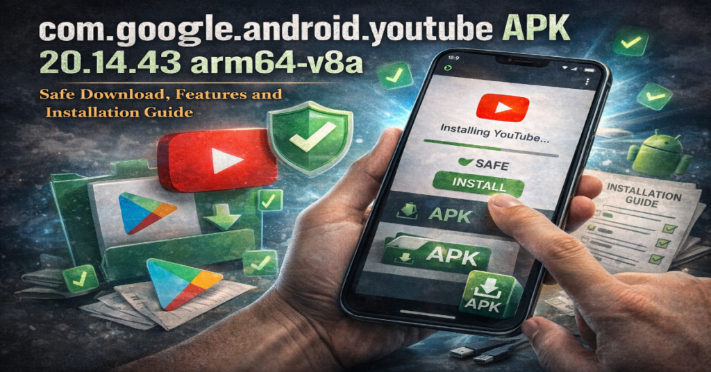 com.google.android.youtube apk version 20.14.43 arm64-v8a