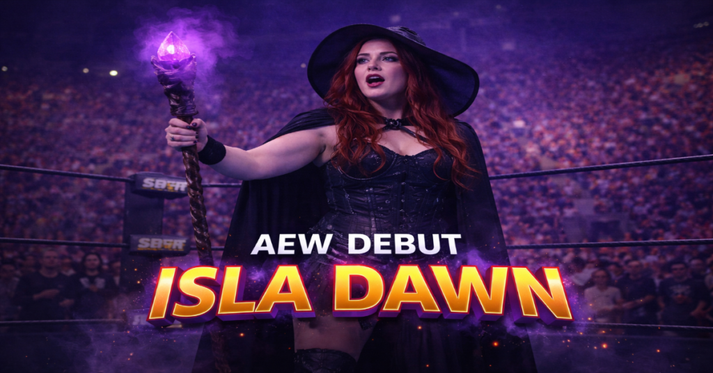 AEW Debut Isla Dawn