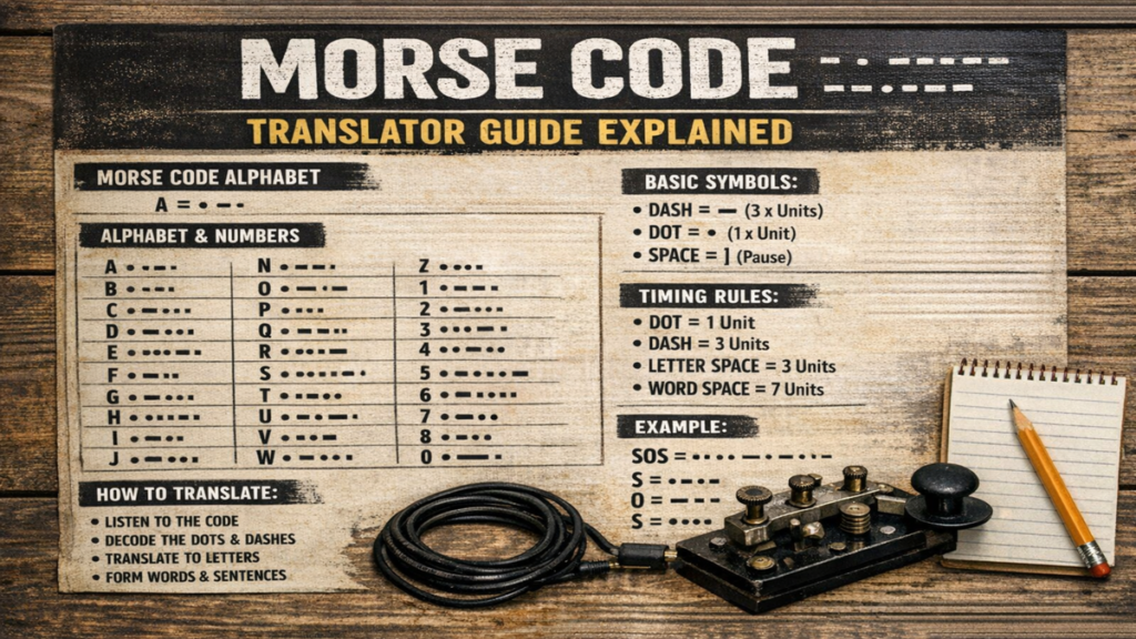 Morse Code Translator