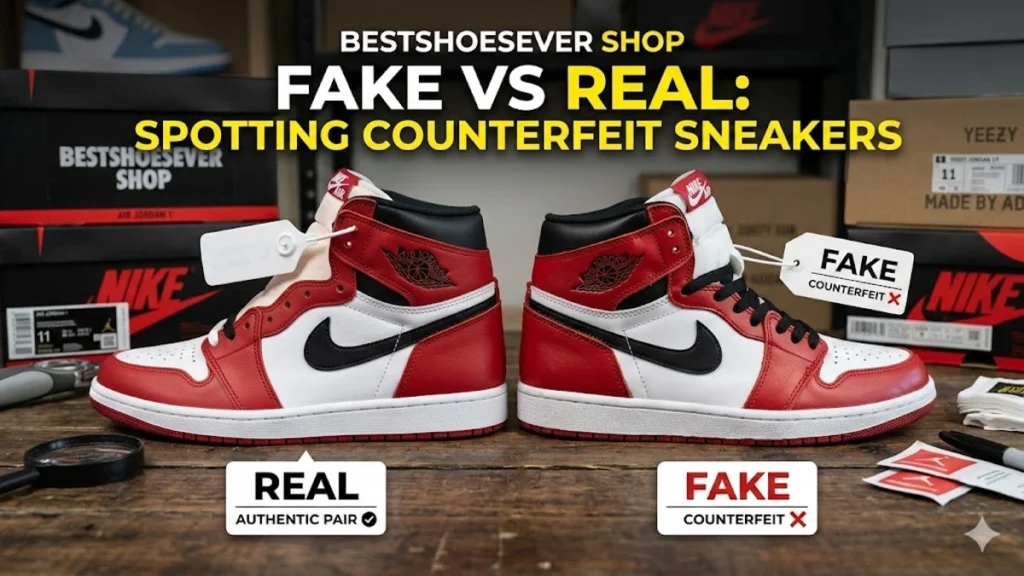 BestShoesEverShop Fake vs Real