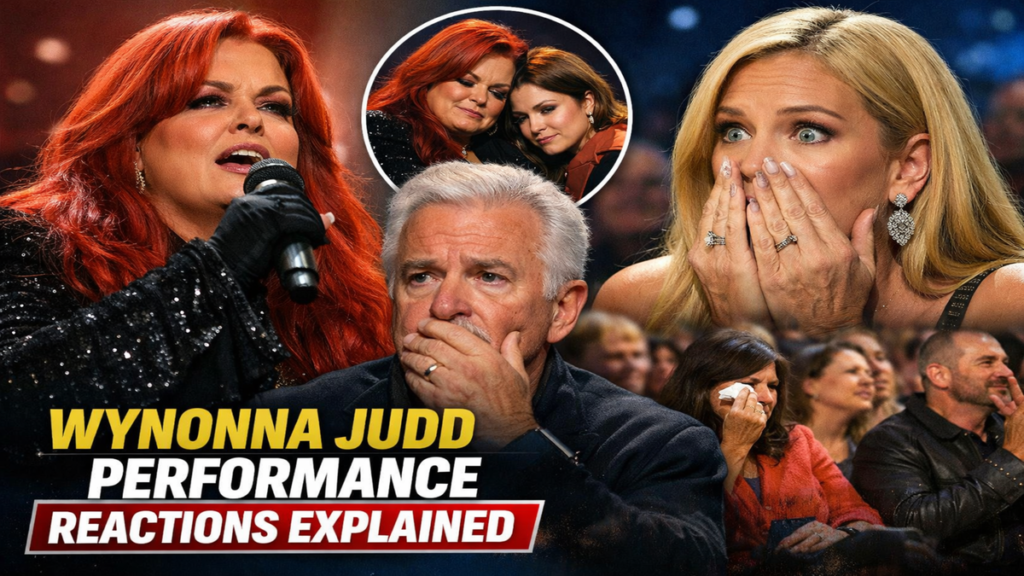 Wynonna Judd Performance Reactions