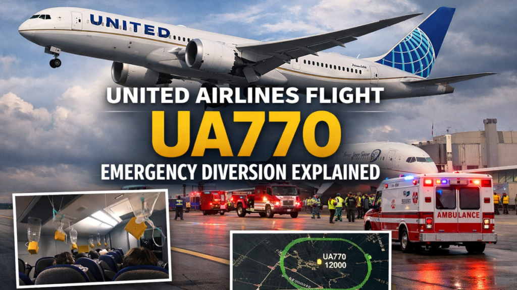 United Airlines Flight UA770