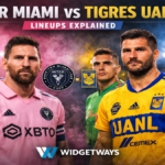 Inter Miami vs Tigres UANL Lineups