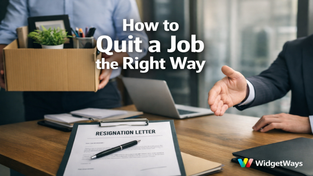 How to Quit a Job